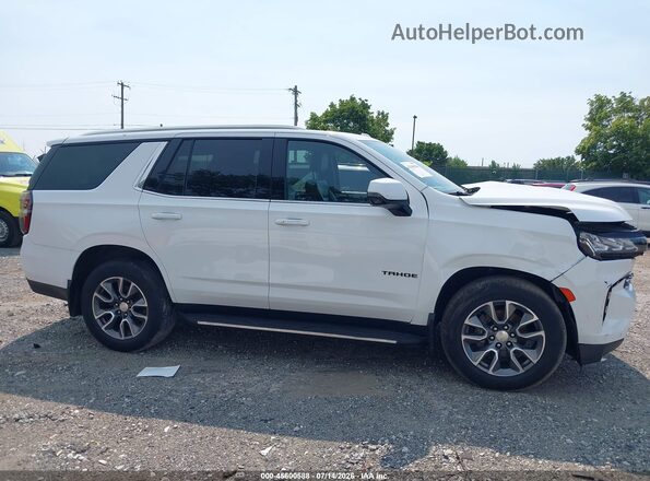1GNSKNKD4MR314159 2021 CHEVROLET TAHOE White Widok wnętrza z tyłu