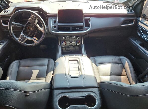 1GNSKNKD6PR318895 2023 CHEVROLET TAHOE Black Առջևի վահանակի տեսք