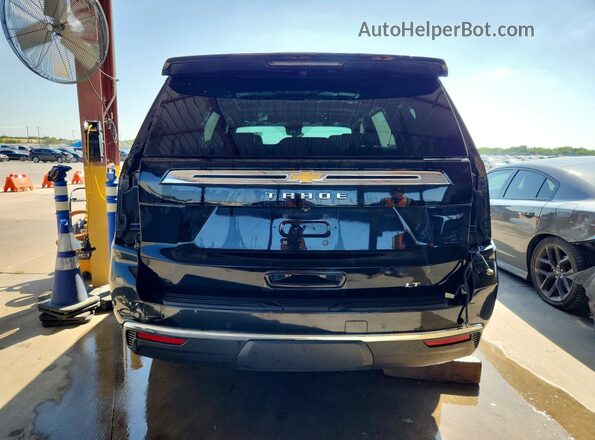 1GNSKNKD6PR318895 2023 CHEVROLET TAHOE Black Հետևի տեսք