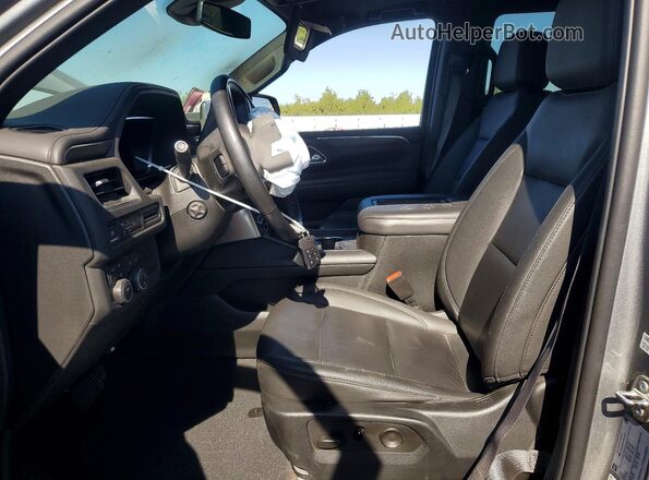 1GNSKNKD9PR141291 2023 CHEVROLET TAHOE Silver წინა სალონის ხედი