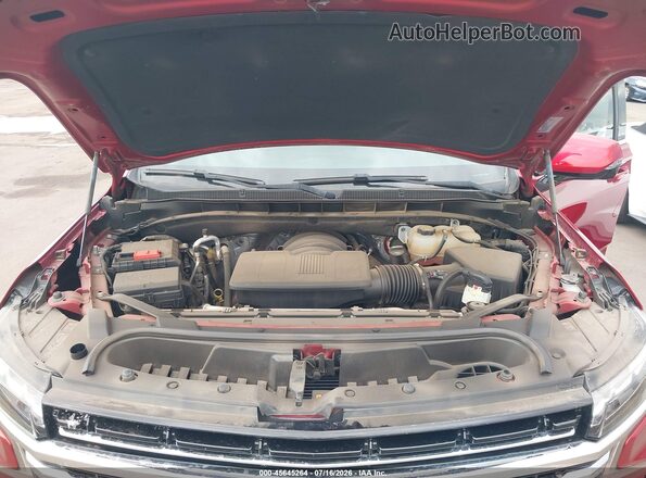 1GNSKNKD9PR340356 2023 CHEVROLET TAHOE Red Vista trasera