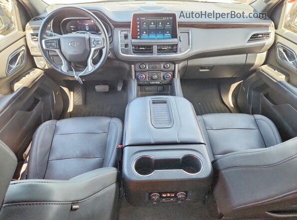 1GNSKPKD1PR306178 2023 CHEVROLET TAHOE Black Առջևի վահանակի տեսք