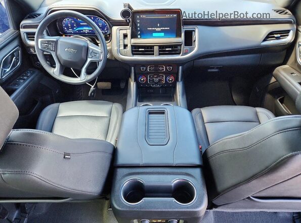 1GNSKPKD7PR499257 2023 CHEVROLET TAHOE Black Vista del salpicadero