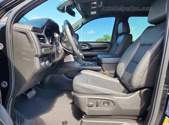 1GNSKPKD7PR499257 2023 CHEVROLET TAHOE Black Vista interior delantera