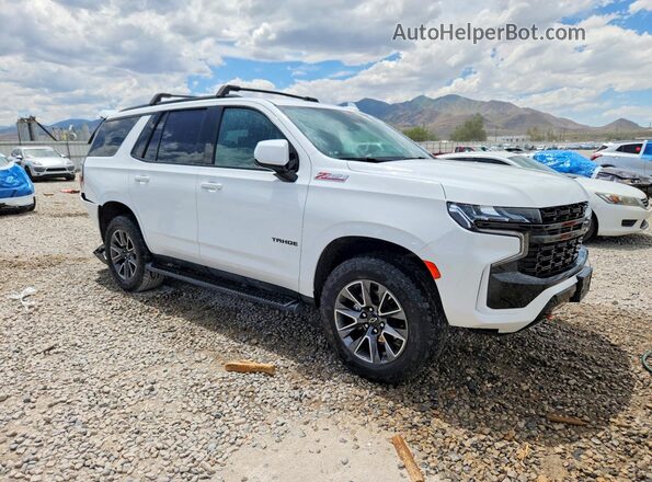 1GNSKPKD8PR454800 2023 CHEVROLET TAHOE White Przód prawy