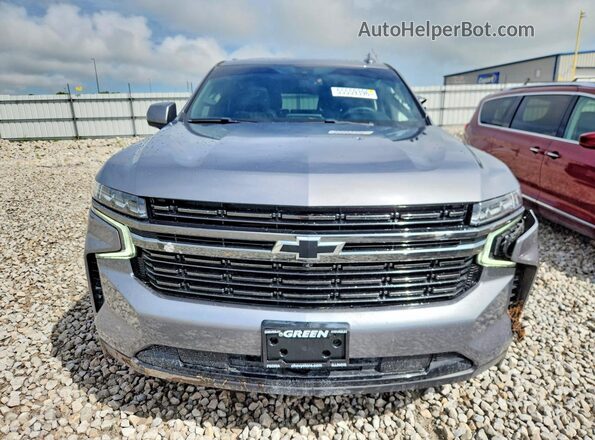 1GNSKRKD3NR201621 2022 CHEVROLET TAHOE Серый Вид спереди
