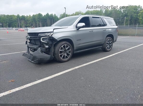 1GNSKRKL4PR394243 2023 CHEVROLET TAHOE Gray Front left