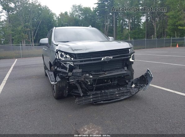 1GNSKRKL4PR394243 2023 CHEVROLET TAHOE Gray Front view