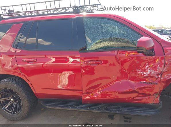 1GNSKRKT1MR389870 2021 CHEVROLET TAHOE Red Vista interior trasera