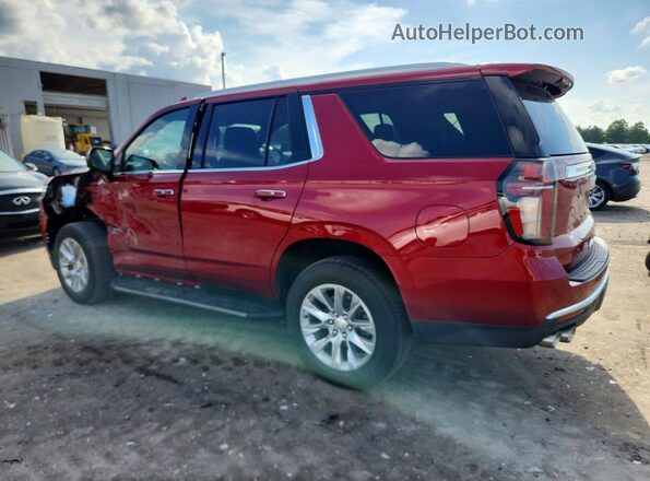 1GNSKSKD1PR309200 2023 CHEVROLET TAHOE Red Rear left