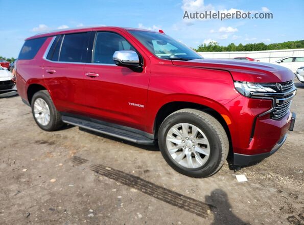 1GNSKSKD1PR309200 2023 CHEVROLET TAHOE Red Front right