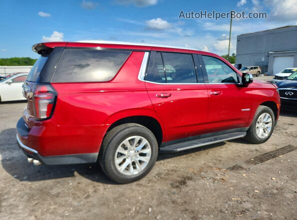 1GNSKSKD1PR309200 2023 CHEVROLET TAHOE Red Rear right