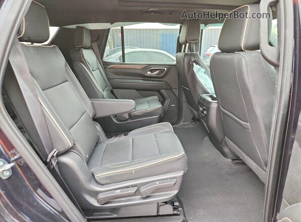1GNSKSKD9PR282747 2023 CHEVROLET TAHOE Black Widok wnętrza z tyłu