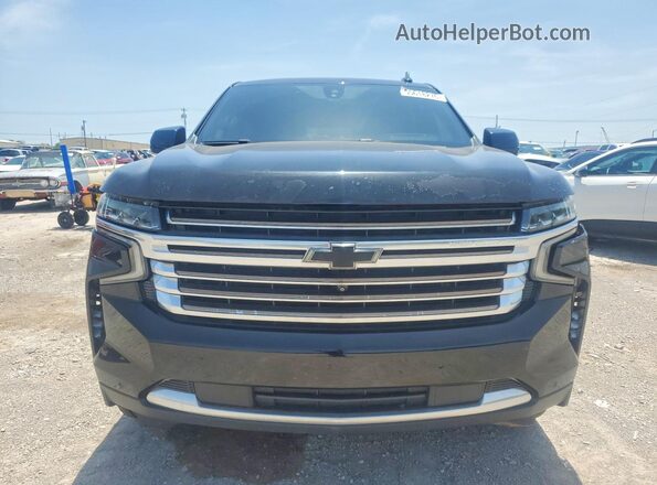 1GNSKTKL3MR227249 2021 CHEVROLET TAHOE Black წინა ხედი