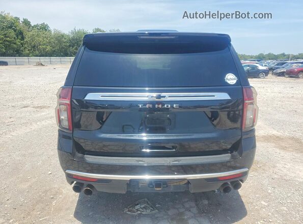 1GNSKTKL3MR227249 2021 CHEVROLET TAHOE Black უკანა ხედი