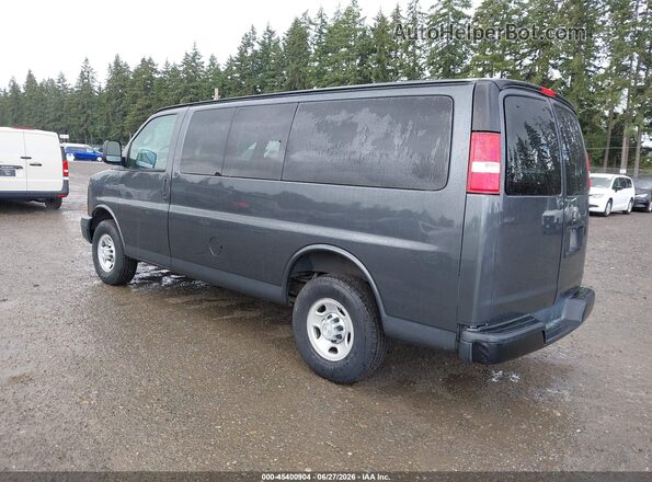 1GNWGEFG5H1101068 2017 CHEVROLET EXPRESS Gray Tył lewy