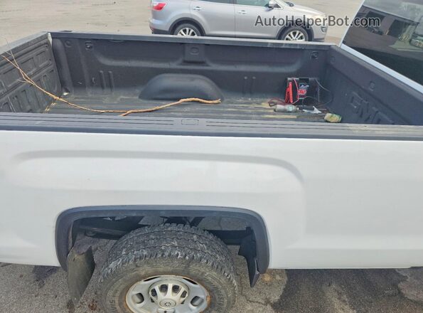 1GT02REG2GZ147222 2016 GMC SIERRA White უკანა სავარძლების ხედი