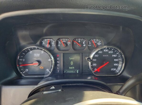 1GT12NEY3KF238709 2019 GMC SIERRA Black Widok zestawu wskaźników