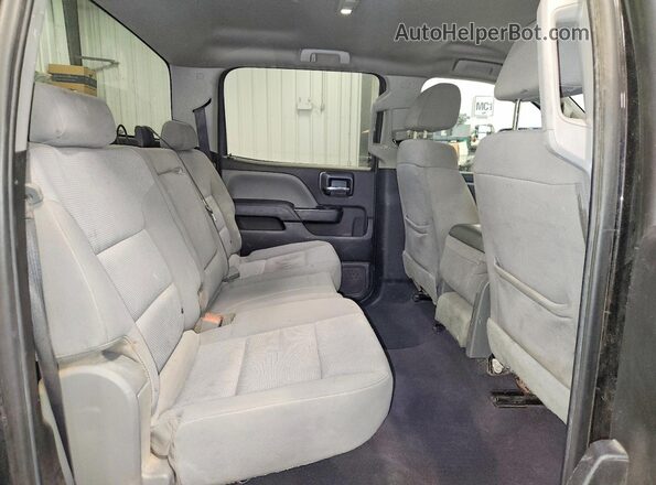 1GT12NEY3KF238709 2019 GMC SIERRA Black Widok tylnych siedzeń