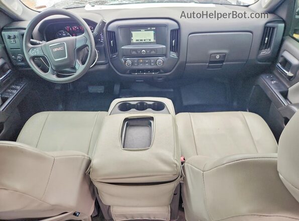 1GT12REG1JF178104 2018 GMC SIERRA White წინა პანელის ხედი