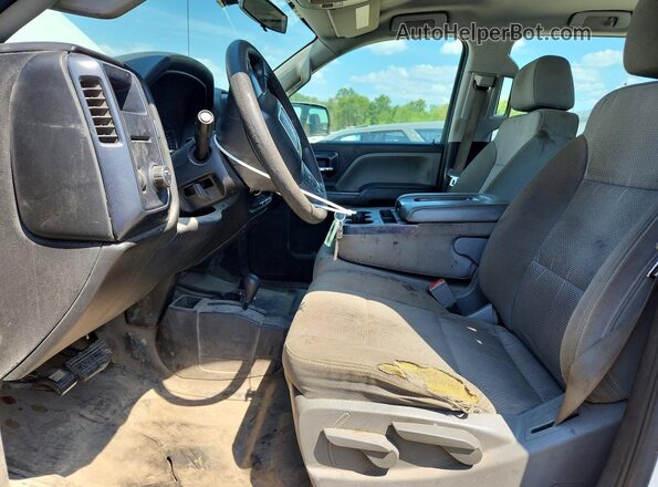 1GT12REG6GF162845 2016 GMC SIERRA White წინა სალონის ხედი