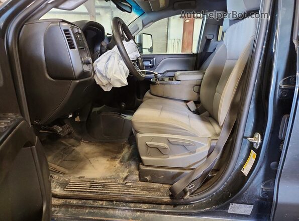 1GT12REG7HF173063 2017 GMC SIERRA Blue Vista interior delantera