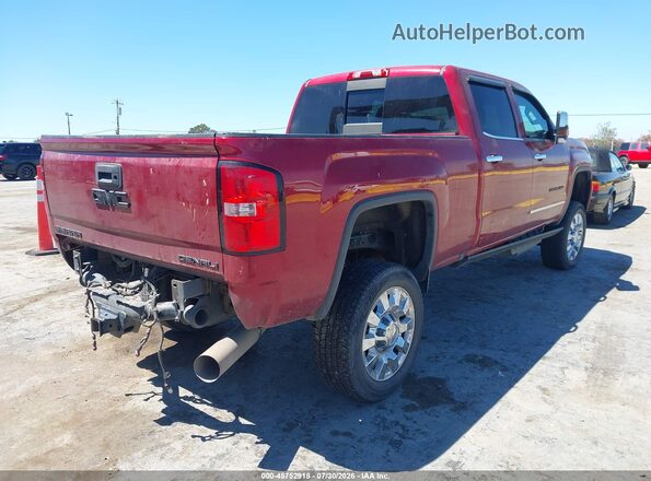 1GT12SEY2KF279136 2019 GMC SIERRA Red Задня права чверть