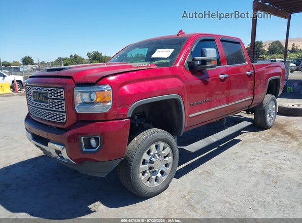 1GT12SEY2KF279136 2019 GMC SIERRA Red Передня ліва чверть