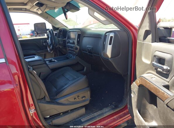 1GT12SEY2KF279136 2019 GMC SIERRA Red Вид салону спереду
