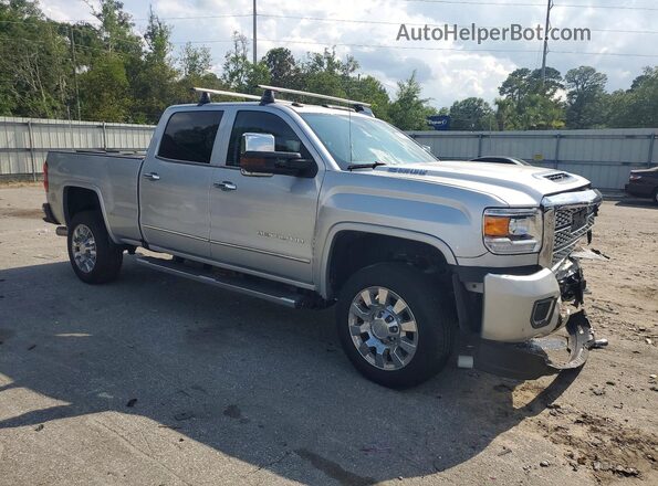 1GT12SEY8KF263362 2019 GMC SIERRA Серебряный Передняя правая четверть