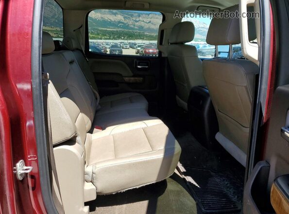 1GT12TE83GF145877 2016 GMC SIERRA Красный Вид задних сидений