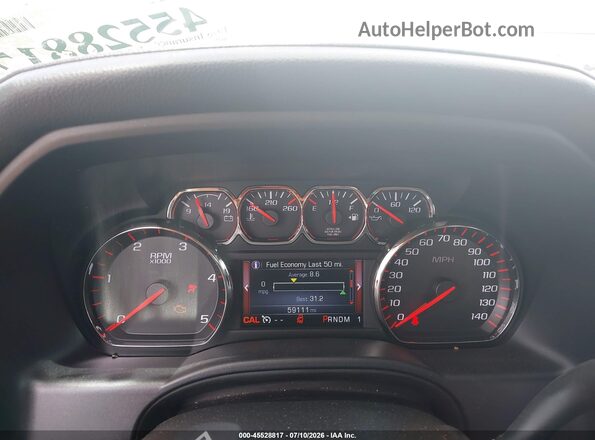 1GT12TE85GF287356 2016 GMC SIERRA Белый Вид задних сидений