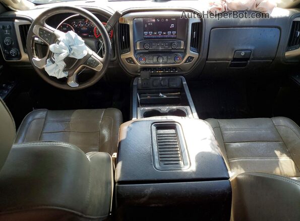 1GT12UE85GF281885 2016 GMC SIERRA Blue Вид панелі приладів