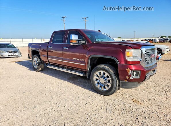1GT12UE86GF268997 2016 GMC SIERRA Burgundy წინა მარჯვენა
