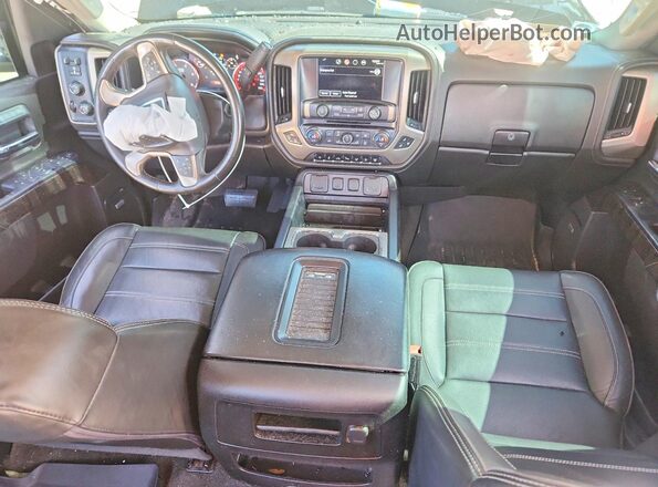 1GT12UE8XGF136728 2016 GMC SIERRA Black Widok deski rozdzielczej