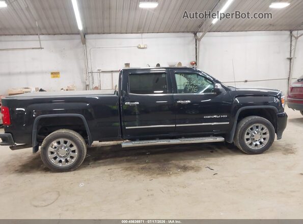 1GT12UEG5GF247436 2016 GMC SIERRA Black Widok wnętrza z tyłu