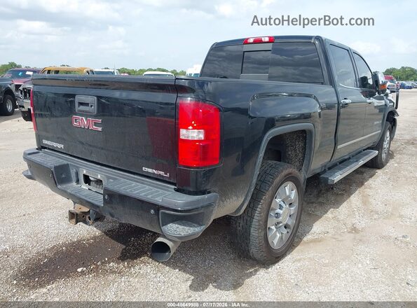 1GT12UEY2JF188023 2018 GMC SIERRA Черный Задняя правая четверть