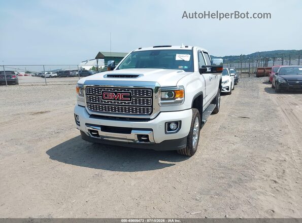 1GT12UEY3JF192579 2018 GMC SIERRA White Vista tres cuartos delantera izquierda