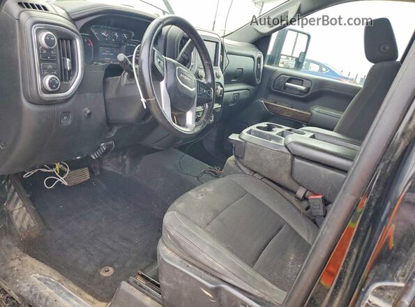 1GT19ME76LF177113 2020 GMC SIERRA Black წინა პანელის ხედი