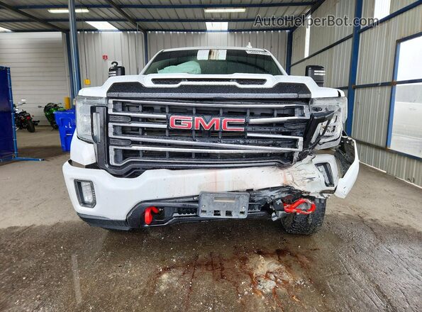 1GT19PEY7MF125940 2021 GMC SIERRA Белый Вид спереди