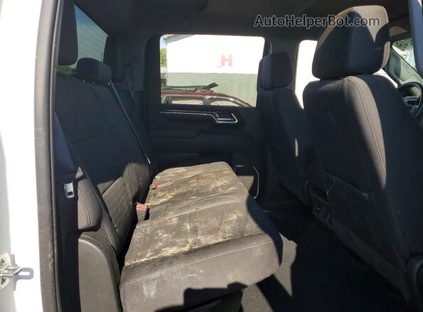 1GT1UME7XSF104548 2025 GMC SIERRA White Вид задніх сидінь