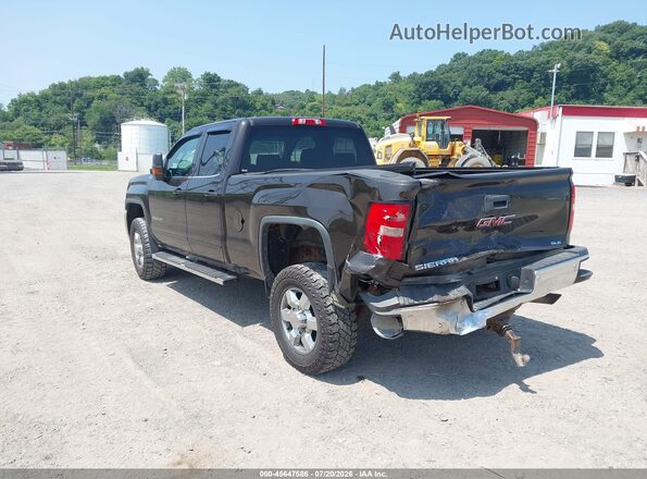 1GT22SEG1JZ191820 2018 GMC SIERRA Black Задня ліва чверть