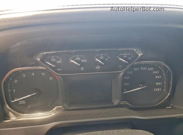 1GT29ME71NF225284 2022 GMC SIERRA White Սարքավորումների վահանակի տեսք
