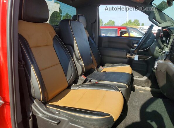 1GT3UTE71SF220949 2025 GMC SIERRA Red Vista de los asientos traseros