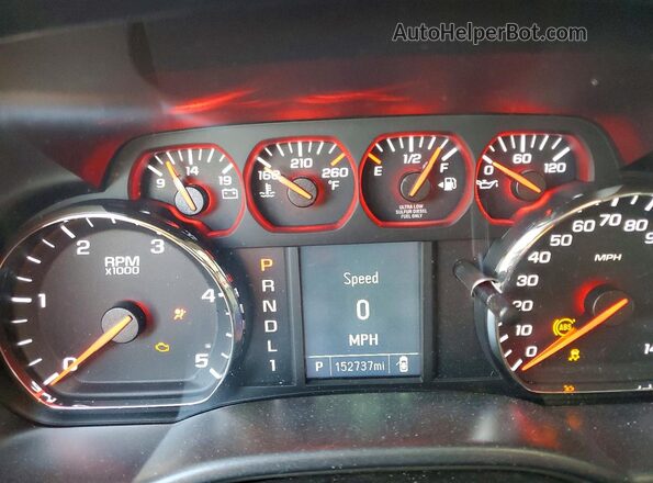 1GT42TCYXKF177699 2019 GMC SIERRA Белый Вид щитка приборов