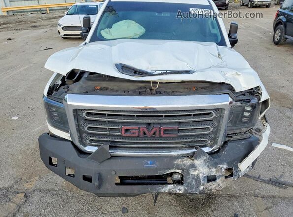 1GT42TCYXKF177699 2019 GMC SIERRA Белый Вид задней части салона
