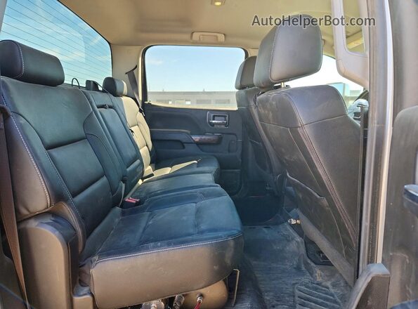 1GT42VCY0KF275247 2019 GMC SIERRA Silver Вид задніх сидінь