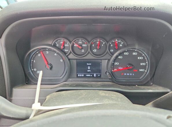 1GT49LEY1RF462357 2024 GMC SIERRA White Առջևի վահանակի տեսք
