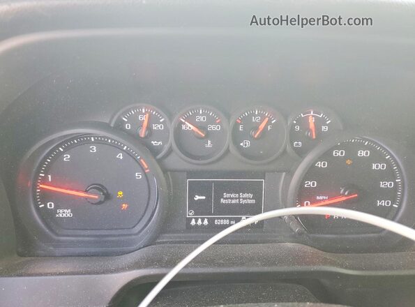 1GT49LEY6RF403885 2024 GMC SIERRA Белый Вид щитка приборов