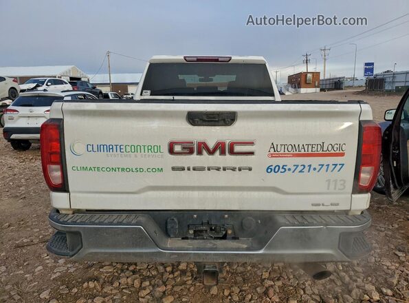1GT49ME71LF136451 2020 GMC SIERRA White Widok z tyłu